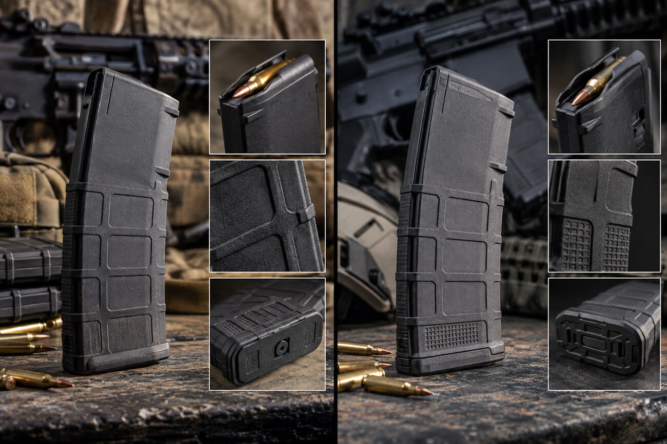 Лучшие магазины Magpul PMAG: отличия поколений Gen M2 и Gen M3